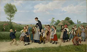 Teacher Prints: The Sunday School Walk, 1872
