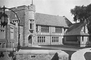 Sunday School Prints: Sunday school wing from the south, 1922