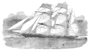 Clipper Prints: The Sunderland Clipper Barque, Flying Dragon