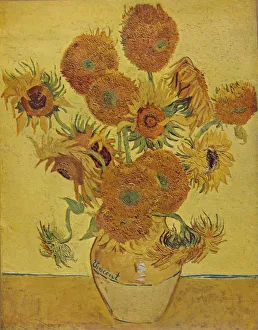 Vincent Prints: Sunflowers, 1888 (1935). Artist: Vincent van Gogh