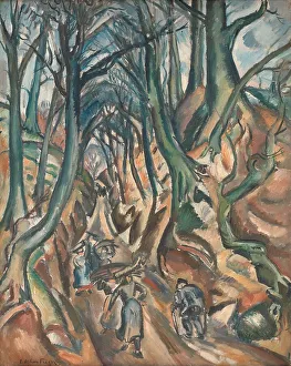 The Sunken Road in Winter, 1913. Creator: Othon Friesz