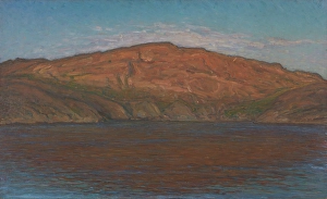 Sunlight on the rock, 1904. Creator: Karl Nordstrom