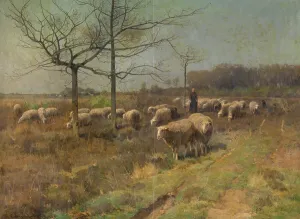 A Sunny Day in March, late 19th-early 20th century. Creator: Cornelis Van Leemputten