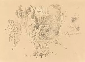 Sunny Collection: The Sunny Smithy, 1895. Creator: James Abbott McNeill Whistler