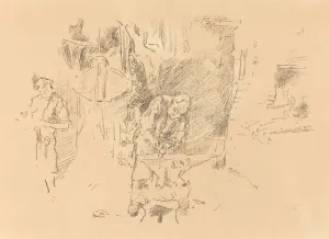 Smithy Prints: The Sunny Smithy, 1895. Creator: James Abbott McNeill Whistler