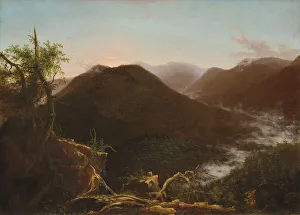 Catskills Collection: Sunrise in the Catskills, 1826. Creator: Thomas Cole