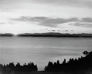 Sunrise at Hotel Champlain, N.Y. c1904. Creator: Unknown