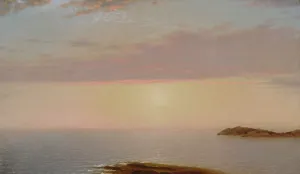 John F Prints: Sunset, 1872. Creator: John Frederick Kensett