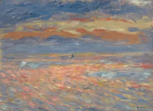 Renoir Pierre Auguste Prints: Sunset, 1879 OR 1881. Creator: Pierre-Auguste Renoir