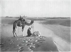 Worship Prints: The Sunset Prayer in the Desert, c1913. Artist: Charles JS Makin