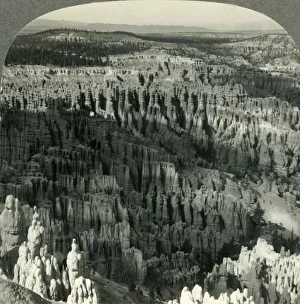 Utah Prints: Sunset in the Silent City, Bryce Canyon, Utah, c1930s. Creator: Unknown