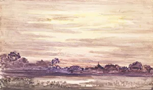 Sunset after Storm, ca. 1900. Creator: Otto Gaertner