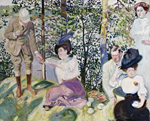 Faven Antti Prints: Sunshine, 1910-1911. Creator: Antti Faven