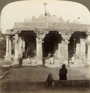 Jain Prints: Superb Marble Temples at Dilwarra, on Abu, the sacred mountain of the Jains, India, 1903