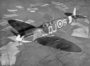 Battle Of Britain Gallery: Supermarine Spitfire Mk Vb, 1941. Artist: Chas Brown