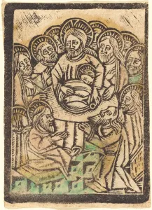 Metalcut Prints: The Last Supper, 1470 / 1480. Creator: Workshop of the Master of the Aachen Madonna