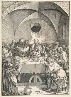 Pouring Gallery: The Last Supper, 1510. Creator: Albrecht Durer