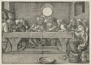 The Last Supper, 1523. Creator: Albrecht Dürer (German, 1471-1528)