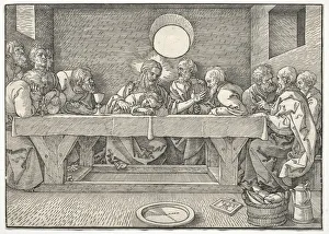 The Last Supper, 1523. Creator: Albrecht Dürer (German, 1471-1528)
