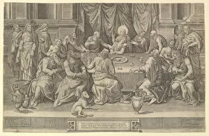 Antonio Collection: The Last Supper, 1564. Creator: Gaspare Osello