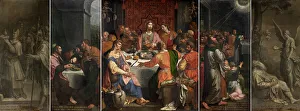 Predicting Prints: The Last Supper, 1589-1596. Creator: Ambrosius Francken I