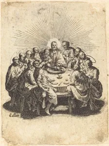 The Last Supper, 1618. Creator: Jacques Callot