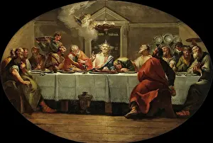 Apostle Prints: The Last Supper, 1762. Creator: Francesco Fontebasso