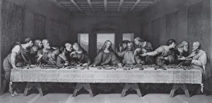 Tables Collection: The Last Supper, 1800. Creators: Raphael Morghen, Teodoro Matteini