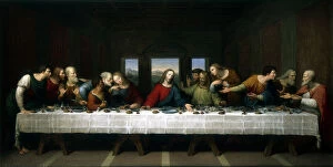Leonardo De Vinci Gallery: The Last Supper, 1803. Artist: Michael Kock