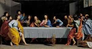 Bread And Wine Collection: The Last Supper. Artist: Champaigne, Philippe, de (1602-1674)
