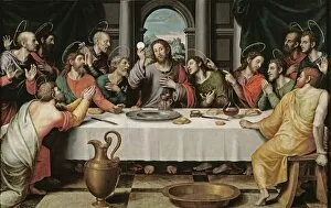 Faith Collection: The Last Supper. Artist: Juanes, Juan de (c. 1507-1579)