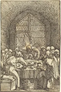 Altdorfer Albrecht Prints: The Last Supper, c. 1513. Creator: Albrecht Altdorfer