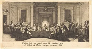 The Last Supper, c. 1618. Creator: Jacques Callot
