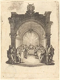 The Last Supper, c. 1624 / 1625. Creator: Jacques Callot