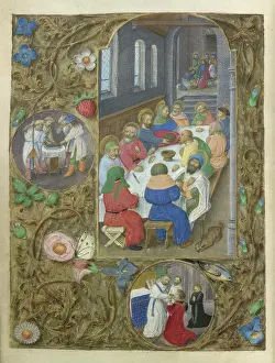 Disciples Prints: The Last Supper, c1495. Creator: Master of the Dresden Prayer Book