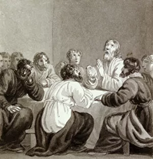 Disciple Gallery: The Last Supper, c1810-c1844. Artist: Henry Corbould