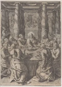The Last Supper, ca. 1580. Creator: Giovanni Battista Mazza
