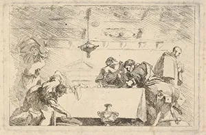 Jean Honoré Prints: The Last Supper, ca. 1761-64. Creator: Jean-Honore Fragonard
