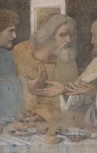 The Last Supper (Detail), 1495-1498