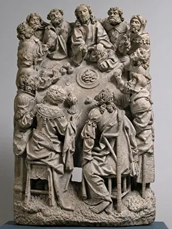 Judas Gallery: The Last Supper, German or South Netherlandish, ca. 1500-1530. Creator: Unknown