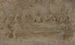 The Last Supper, mid 16th century. Creator: Unknown