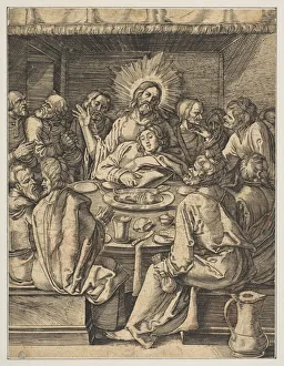 The Last Supper, from The Small Passion (copy). n. d. Creator: Abraham Waesberge