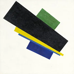 Malevich Prints: Suprematism, 18th Construction, 1915. Artist: Malevich, Kasimir Severinovich (1878-1935)