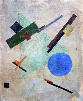 Malevich Prints: Suprematist Composition, 1916. Creator: Malevich, Kasimir Severinovich (1878-1935)