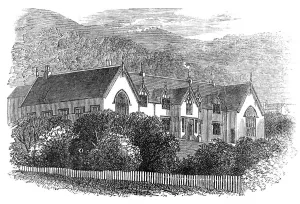 Supreme Court Prints: The Supreme Courthouse, Wellington, New Zealand, 1864. Creator: Unknown