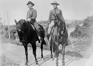 Photographglass Negative Prints: Supt. Geo. F. Shrady, Aqueduct police, between c1910 and c1915. Creator: Bain News Service