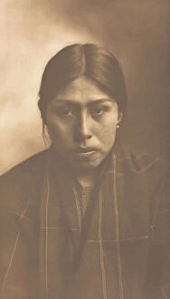 Images Dated 18th October 2021: Suquamish Woman, 1899. Creator: Edward Sheriff Curtis