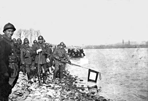 Moroccan Prints: Sur le Rhin; A Huningue le 21 novembre 1918