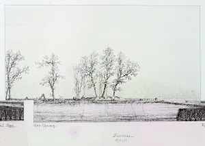 Hauts De Seine Prints: Suresnes, Siege of Paris, 1870-1871. Artist: Paul Roux