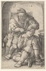 Operating Prints: The Surgeon, 1524. Creator: Lucas van Leyden